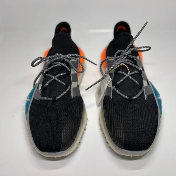 Adidas NMD S1 Sneakers Black Orange Teal Men’s US 11.5 IF3092 Lifestyle Shoes - Picture 3 of 16
